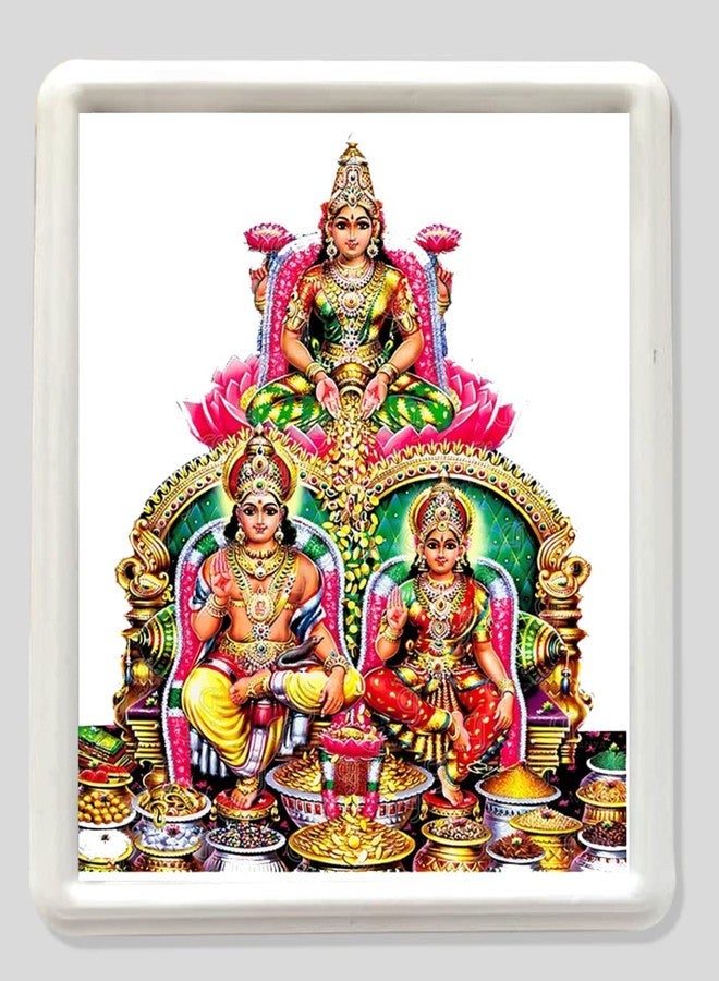 Vils Sri Lakshmi Kubera Divine Holy Blessing Glow Light Lamp with Plug (Small Size) (Lakshmi Kubera 1) - Image 1