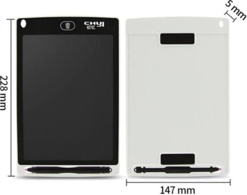 LCD Writing Tablet 8.5 Inch Electronic Doodle Pad Portable Drawing Tablet Handwriting Pads Graphic Board White - Image 3