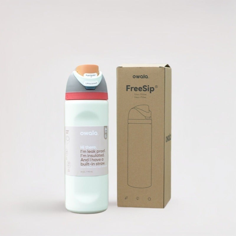 Stainless Steel Vacuum Insulated Tumbler with Straw, One-Button Open, Dual Drinking Modes, Sport Water Bottle - Image 4
