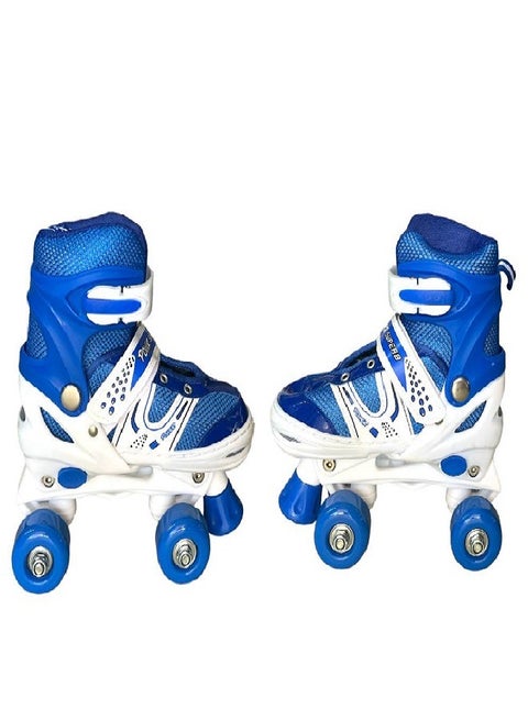 Outdoor Sports 4 Wheel Skate Shoes 3 Size large(39-42) Blue