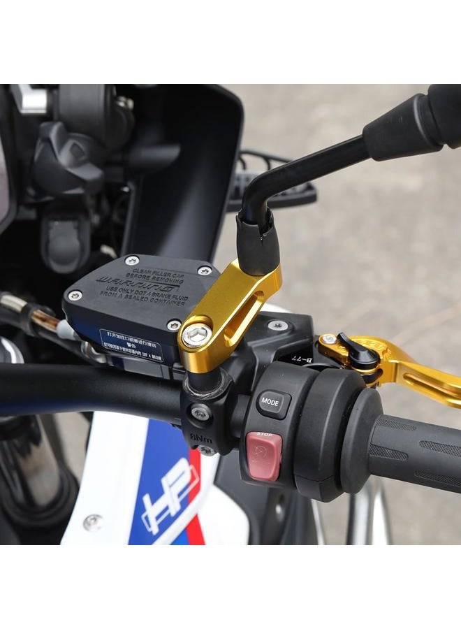 Modeer For B.M.W R1200GS R1250GS R1300GS Adventure F750GS F850GS F900GS ADV Any year Motorcycle Rearview Mirror Extenders r 1200 1250 1300 f 750 850 900 gs adv Accessories (black) - Image 4