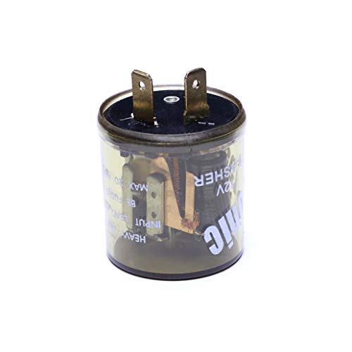 RDBS 2-Pin Electronic LED Flasher Relay，RDBS 12V LED Heavy Duty 2 Pin Compatible Automobile Motorcycle Bike Fix Turn Signal Bulbs Fast Hyper Flash，2 Prong Flasher Relay - Image 4