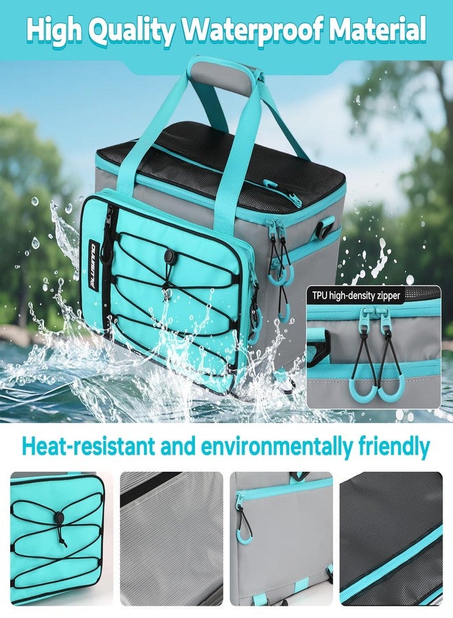 PLUSINNO Paddle Board Cooler, Waterproof SUP Cooler Durable PVC Material, Paddle Board Bag with TPU Zipper, 12-Pocket Fits 42 Cans, Paddle Board Accessories for Beach, Camping, Kayaking - Image 5
