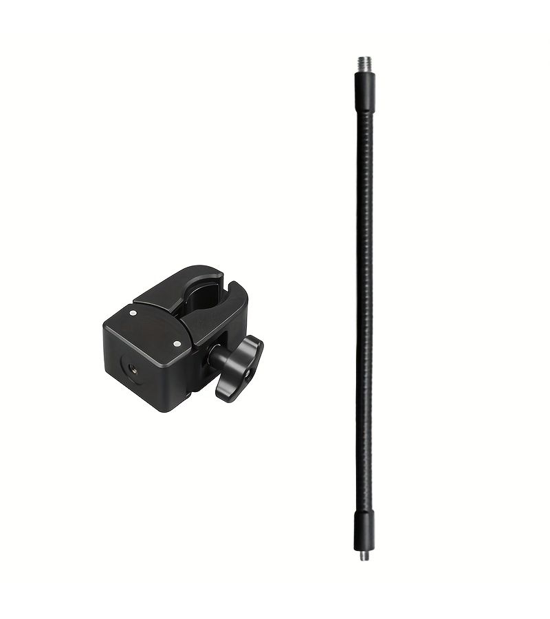 مشبك ميكروفون غوسنيك 180 درجة، خرطوم معدني XLR، مشبك قوي للبودكاست - Image 2