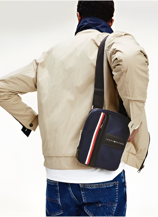 Tommy Hilfiger Plus Tommy Hilfiger Metropolitan Mini Reporter Bag - Navy  - Image 4