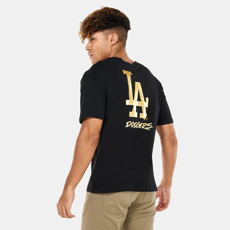 NEW ERA Men's LA Dodgers MLB Metallic T-Shirt