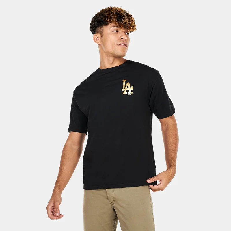 NEW ERA Men's LA Dodgers MLB Metallic T-Shirt