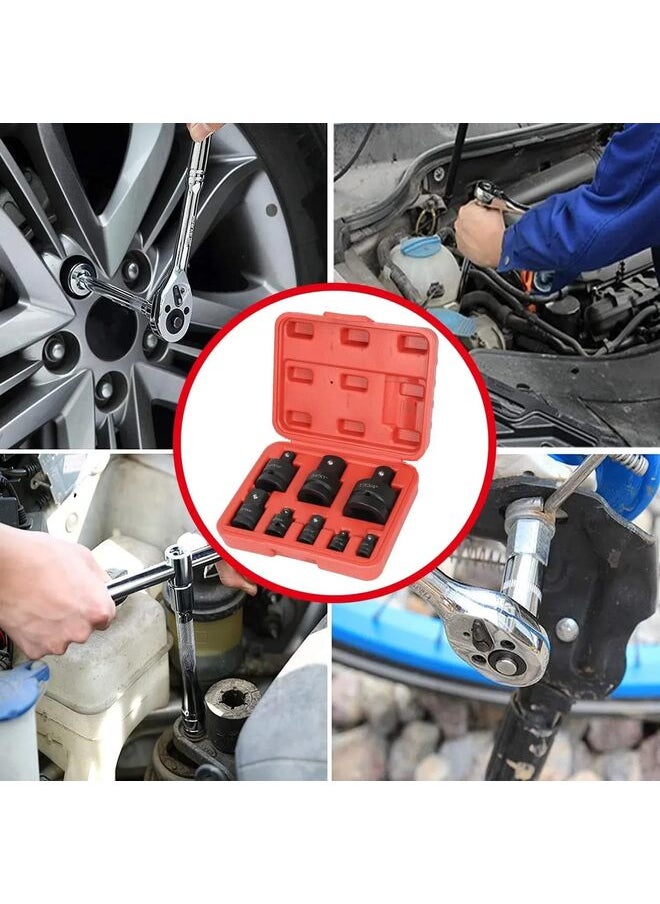10pcs Bit Socket Set,Cr-Mo Steel Hexagonal Screwdriver Metric Set | 3/8-Inch Drive | Storage Case (Size : T)  - Image 1
