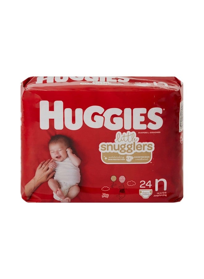 Kimberly-Clark Kimberly Clark 52238 - Diaper Huggies Nwbrn, 24 Count, Unisex Incontinence Protector - Image 1