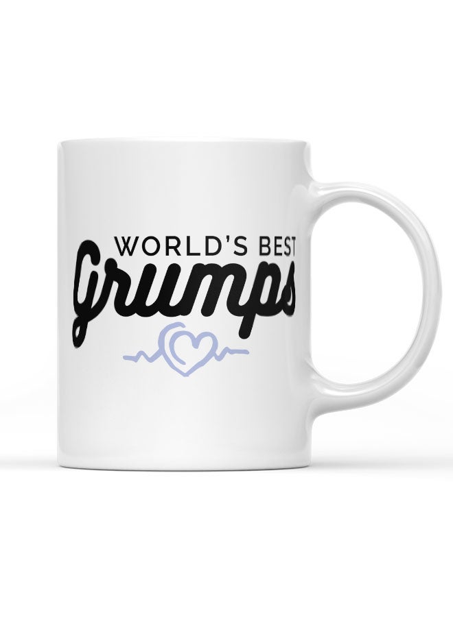 LIT Coffee Mug Best Grumps Gift White Mug Best Grandparents Gift Best Grand pa Gift - Image 1