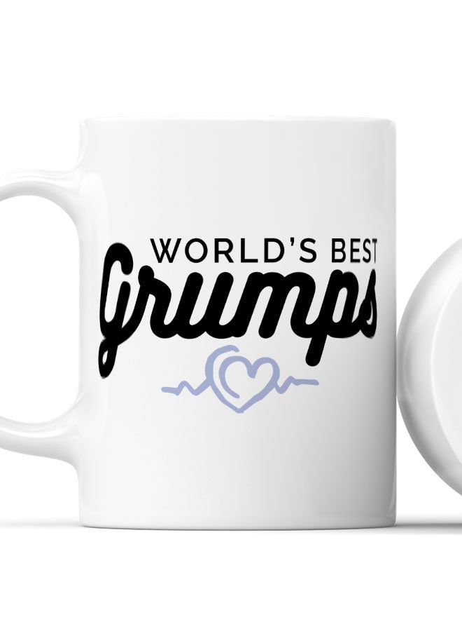 LIT Coffee Mug Best Grumps Gift White Mug Best Grandparents Gift Best Grand pa Gift - Image 2