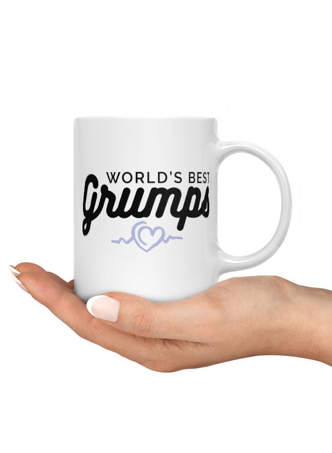 LIT Coffee Mug Best Grumps Gift White Mug Best Grandparents Gift Best Grand pa Gift - Image 3