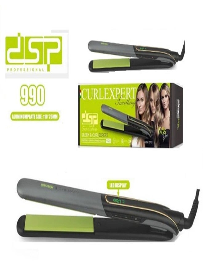 DSP Keratin Protein Sleek And Curl Expert Hair Straightener - Image 1