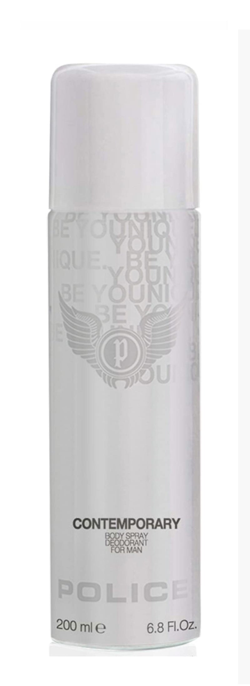 Police Light Blue Contemporary Deodorant Spray - For Men (400 ml, Pack Of 2) - Image 2