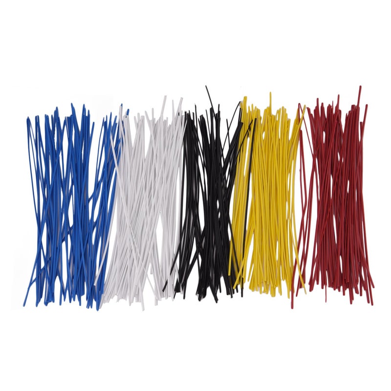 Sunmns 250 Piece Colorful Metallic Twist Cable Cord Wire Ties Reusable Fastening 6 Inch - Image 2