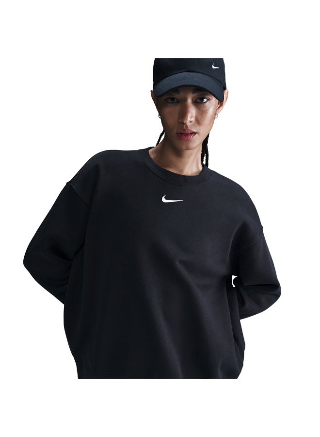 Nike Women’s Nike Sportswear Phoenix Fleece Oversized Long Crew - Image 2