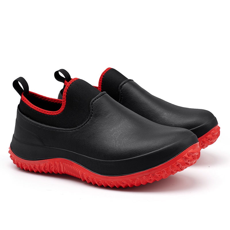 Chef Shoes Kitchen Shoes Eva Water Shoes Plus Lining Catering Car Wash Work Shoes Dropshipping - Image 4