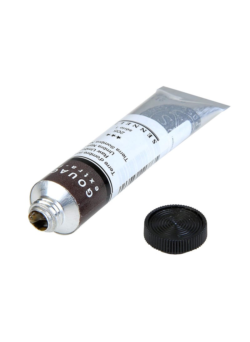 SENNELIER - Sennelier Extra fine Gouache Tube 21ml S1 Raw Umber - Image 1