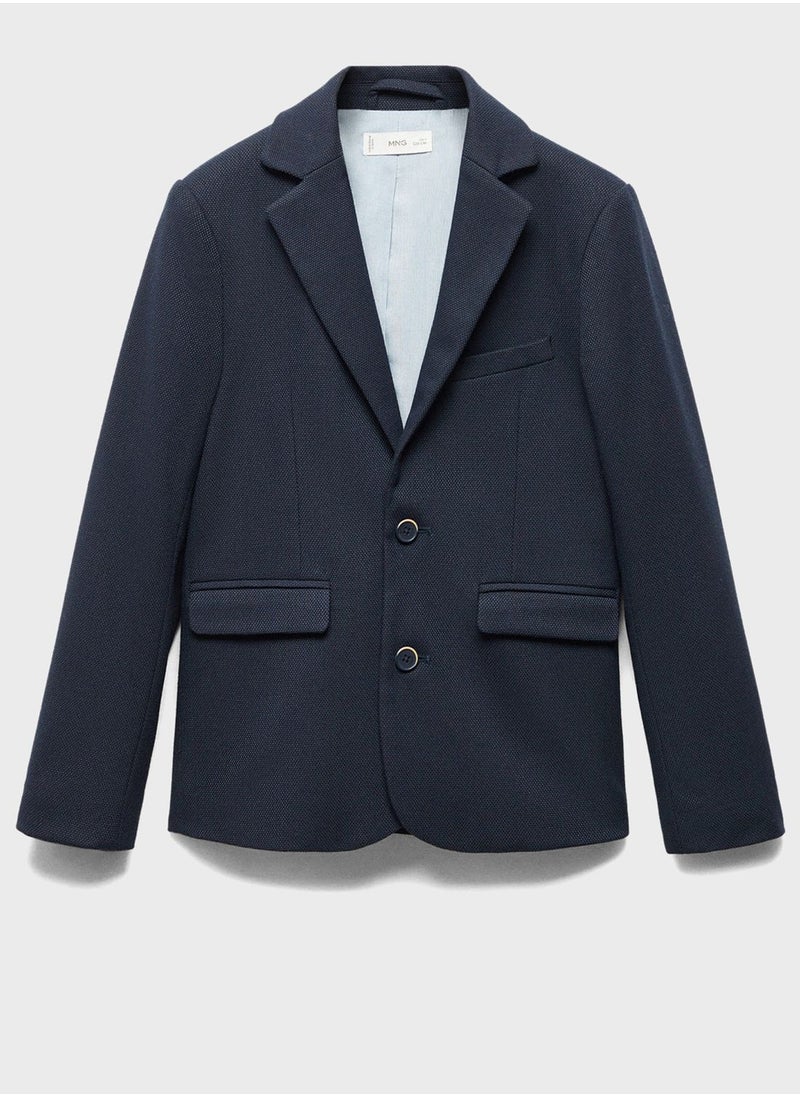 MANGO - Kids Essential Blazer - Image 1