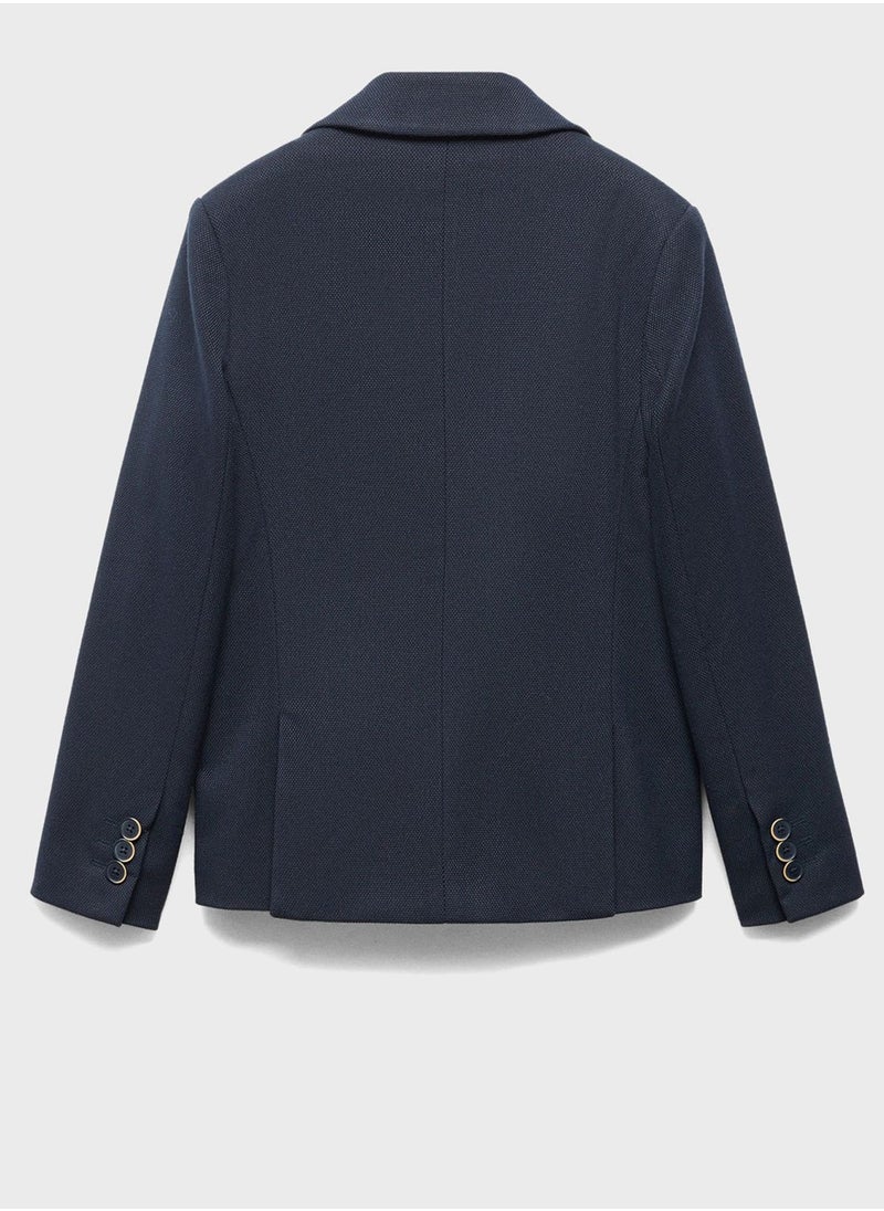 MANGO - Kids Essential Blazer - Image 1