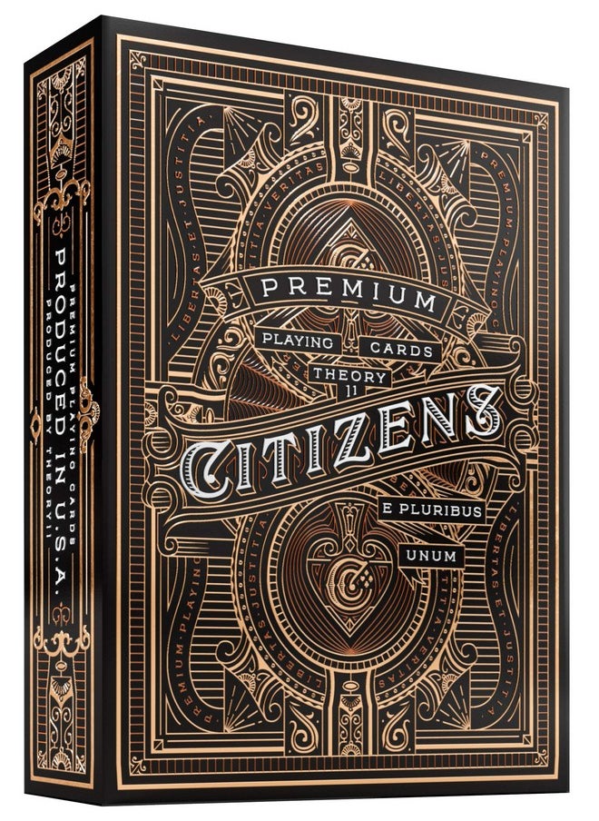 Theory11 theory11 Citizen Playing Cards,Brown  - Image 1