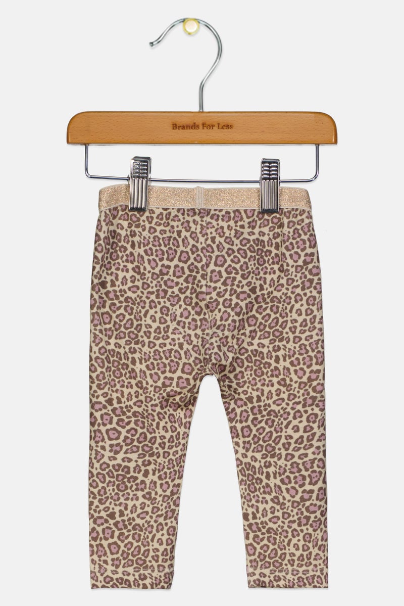 NAME IT سراويل ليغينغز بنمط حيوانات للفتيات الصغيرات، متعددة الألوان - Image 2
