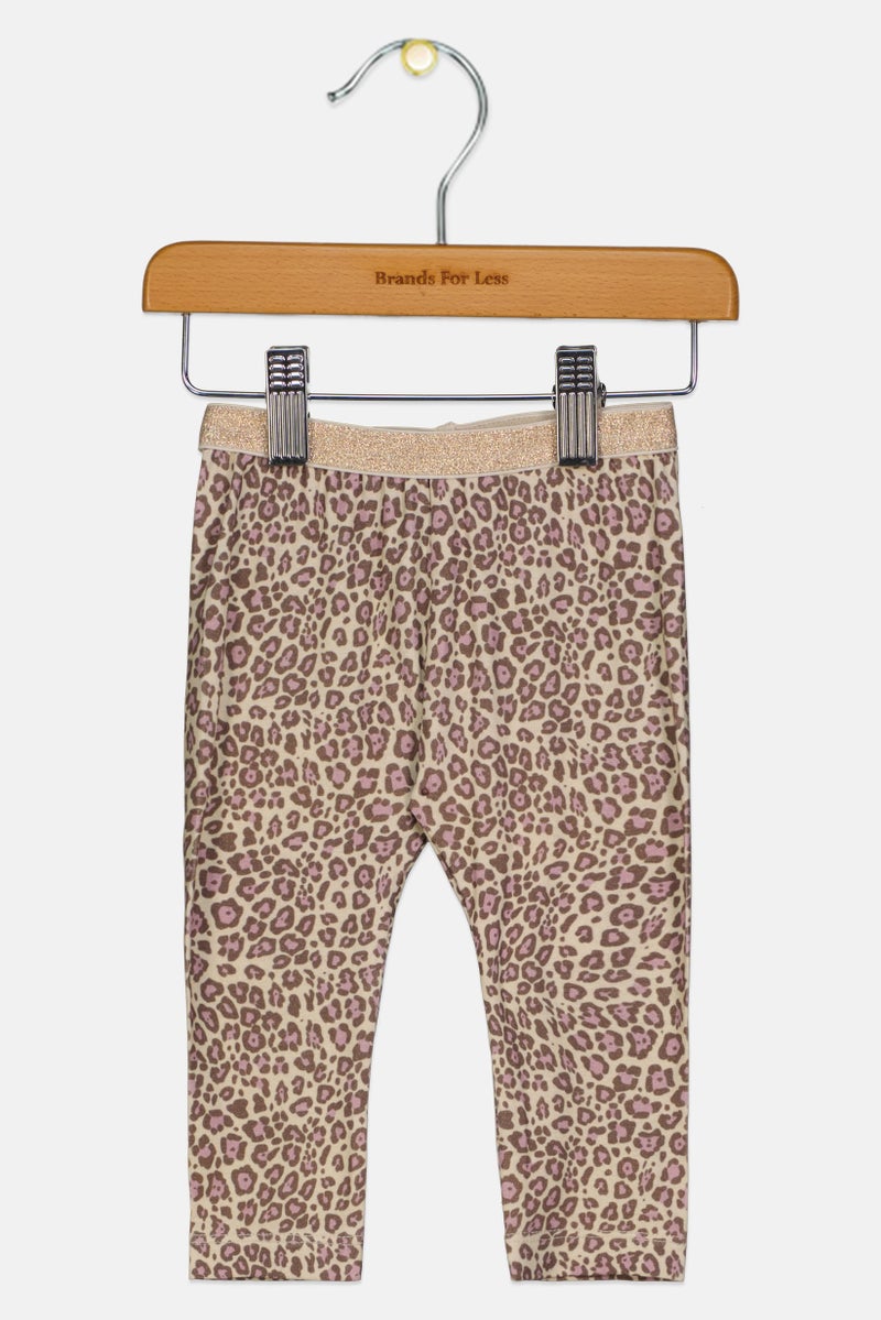 NAME IT سراويل ليغينغز بنمط حيوانات للفتيات الصغيرات، متعددة الألوان - Image 1
