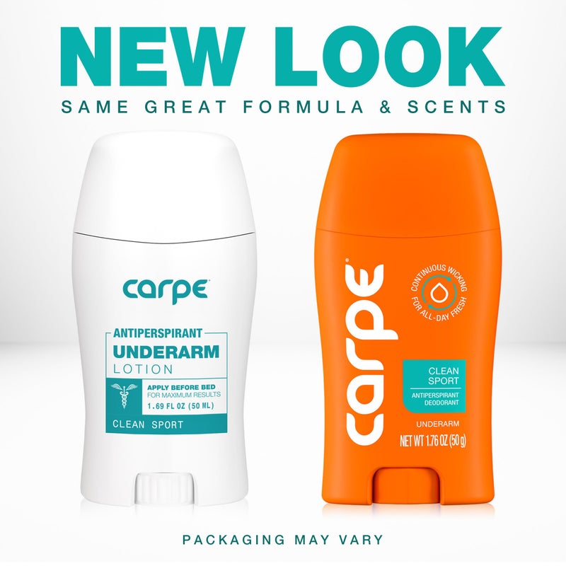 Carpe Underarm Antiperspirant Deodorant - Advanced Sweat & Odor Protection Formula - Antiperspirant for Women & Men Helps to Combat Excessive Sweating with Odor Control - Coconut Vanilla (Pack of 2) - Image 2