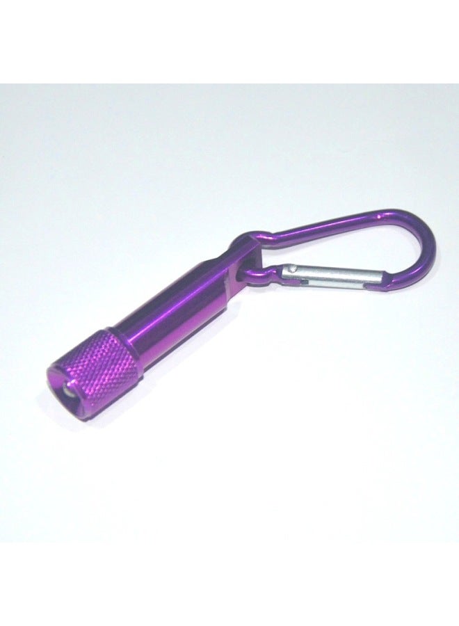 مصباح يدوي صغير من Columbia Mountaineering buckle مصباح يدوي LED صغير بشعار قابل للطباعة مصباح إلكتروني - اللون: أرجواني - Image 1