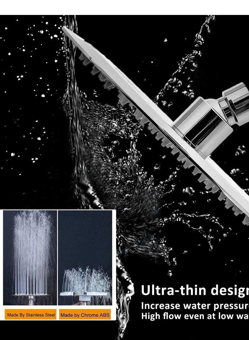 OR OR Stainless Steel 304 Rainfall Shower Head Silver 250MM - Image 2