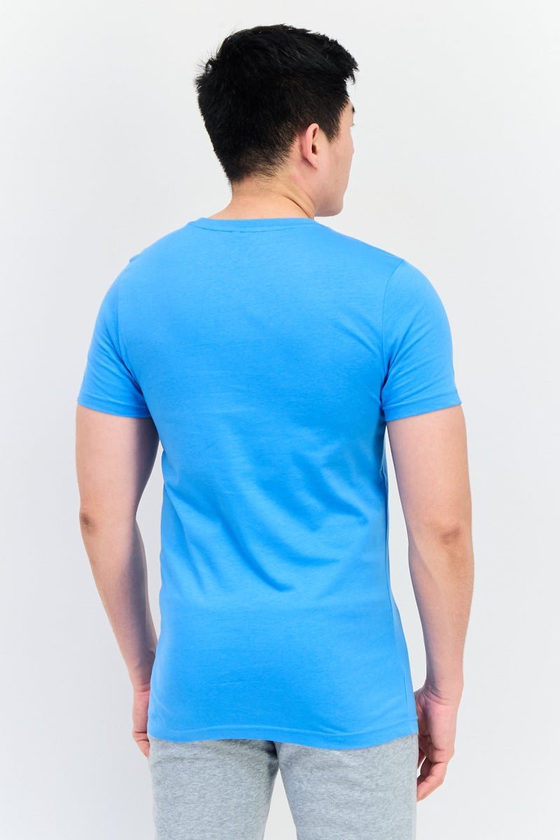 Puma x One8 Men Sportswear Fit Short Sleeve Outdoor T-Shirt, Blue - Image 2