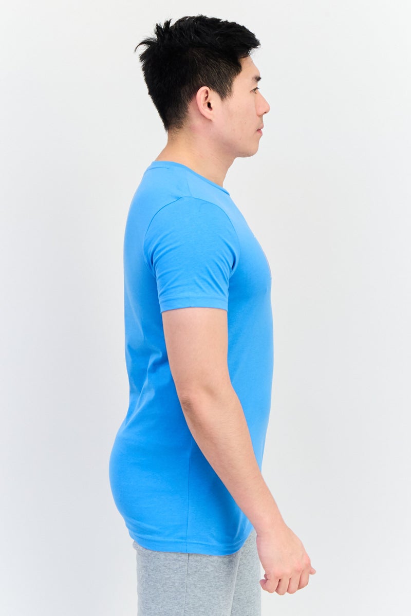 Puma x One8 Men Sportswear Fit Short Sleeve Outdoor T-Shirt, Blue - Image 4