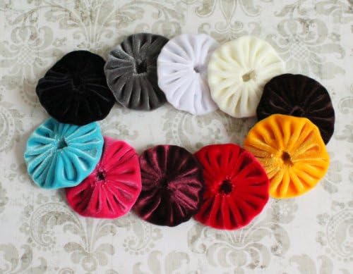 Nakpunar 2 Milk Chocolate Velvet Emery Pincushions  Keep Your Needles Clean  Sharp - Image 3