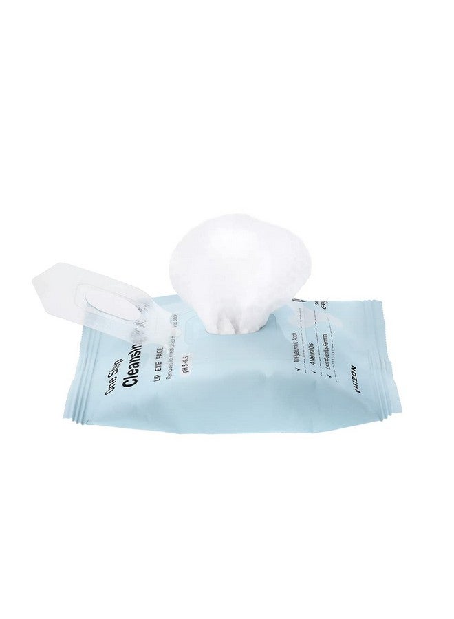 MIZON One Step Cleansing Pad Low Ph Cleansing Wipes For Face (30Ea) With Hyaluronic Acid And Probiotics - Image 2