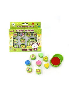 Oblivion Oblivion 9 Pc Stamp Set Used in All Types of Household Places by Kids and Childrens for Playing Purposes.  - Image 3
