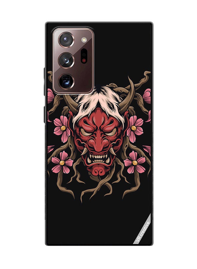 VR CREATIVE Protective Case Cover For Samsung Galaxy Note20 Ultra 5G Demon Oni Mask Design Multicolour - Image 1