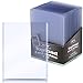 BCW 79 PT Thick Card Topload Holder Pack of 25 Durable Rigid PVC Toploader Toploaders for Memorabilia Jersey Patch and Relic Cards Ideal for Collectors and Hobbyists - Image 3