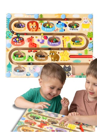 Magnetic Number Maze