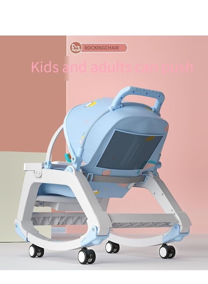 Cool Baby COOLBABY Multi-function Baby Talisman 0-2 Years Old Baby Rocking Chair Baby Sleeping Cradle Bed Newborn Comfort Chair Recliner Dining Chair - Image 5