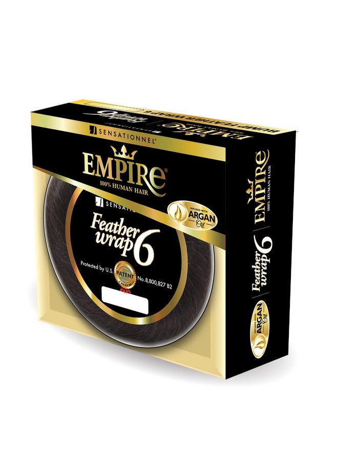 Sensationnel Ensationnel Empire Bump Weaving Hairextension All Human Hair Short Feather Weave Styling Bump Hair Extension For Women Empire Hh Feather Wrap 6 Inch (30) - Image 1