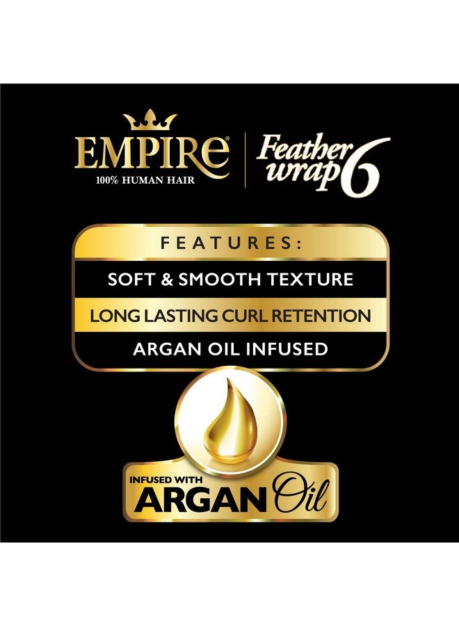 Sensationnel Ensationnel Empire Bump Weaving Hairextension All Human Hair Short Feather Weave Styling Bump Hair Extension For Women Empire Hh Feather Wrap 6 Inch (30) - Image 4