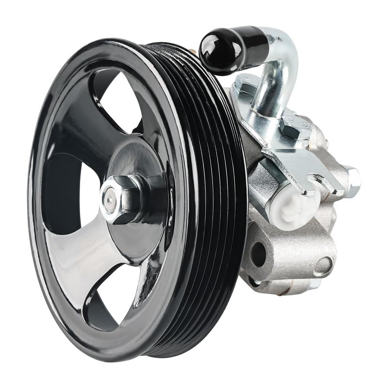 مضخة توجيه الطاقة WMPHE مع بكرة متوافقة مع هيونداي توكسون V6 2.7L 2005 2006 2007 2008 2009 كيا سبورتاج V6 2.7L 2005 إلى 2010 بديل ل 215449 571002E100