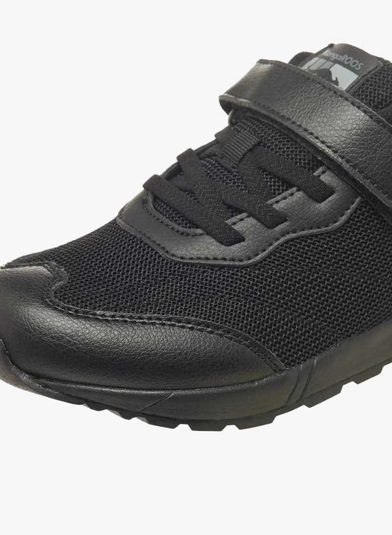 Kangaroos BLACK Girls Hook & Loop School Sports Shoes for Women | Best Price UAE
