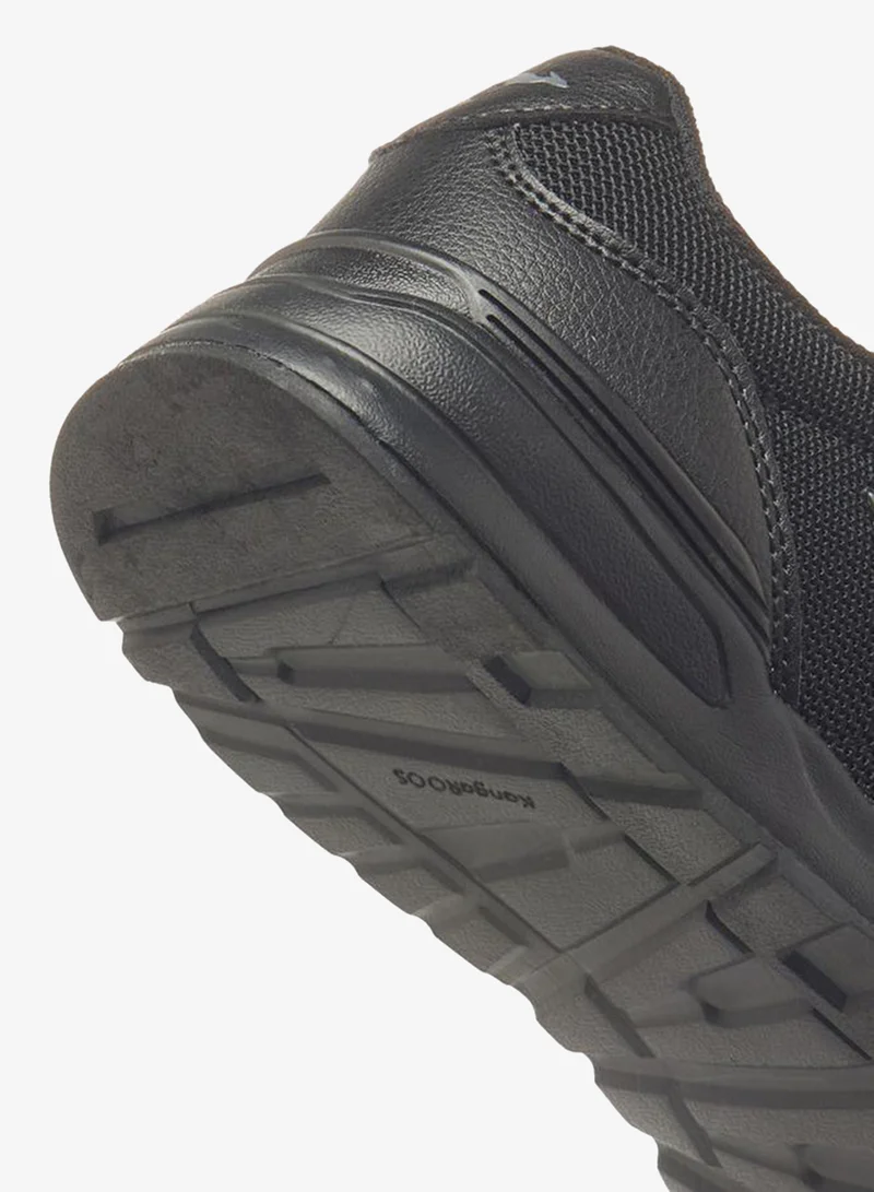Kangaroos BLACK Girls Hook & Loop School Sports Shoes for Women | Best Price UAE