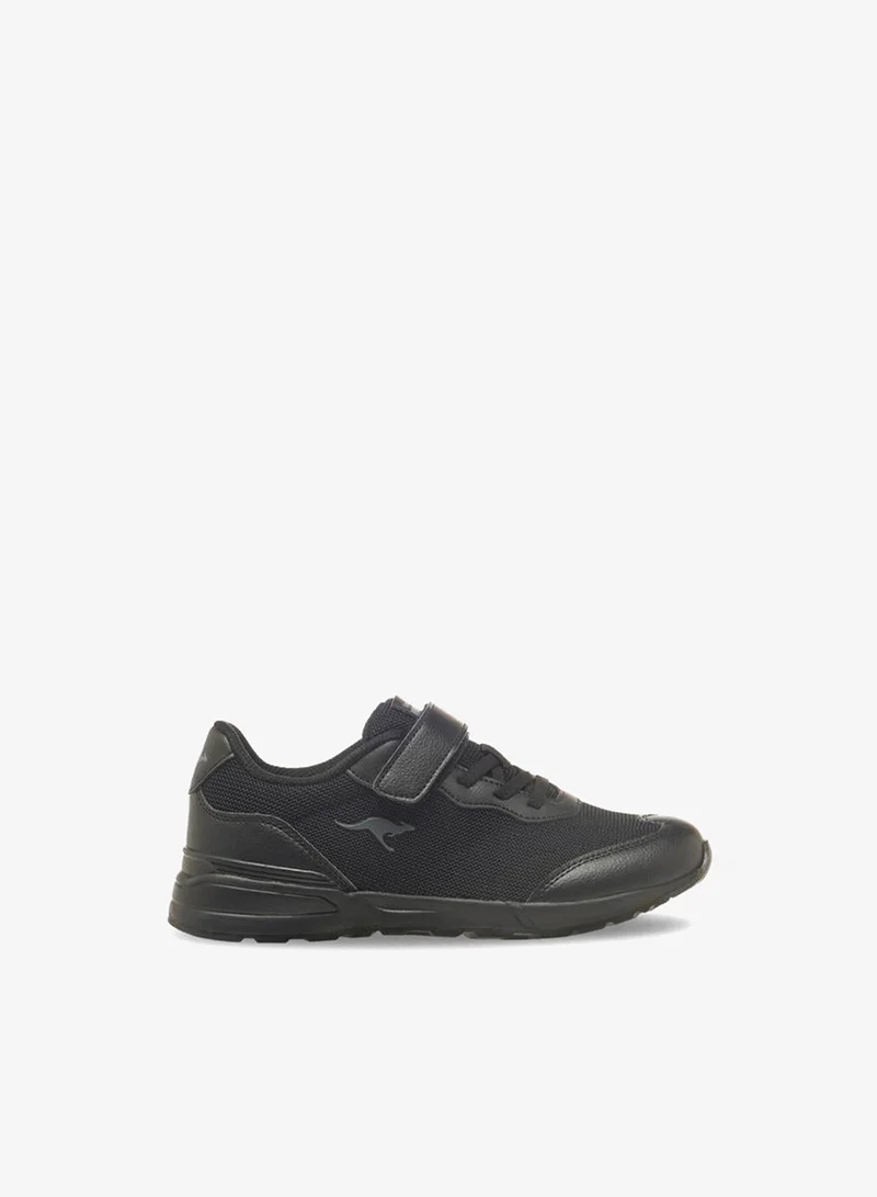 Kangaroos BLACK Girls Hook & Loop School Sports Shoes for Women | Best Price UAE