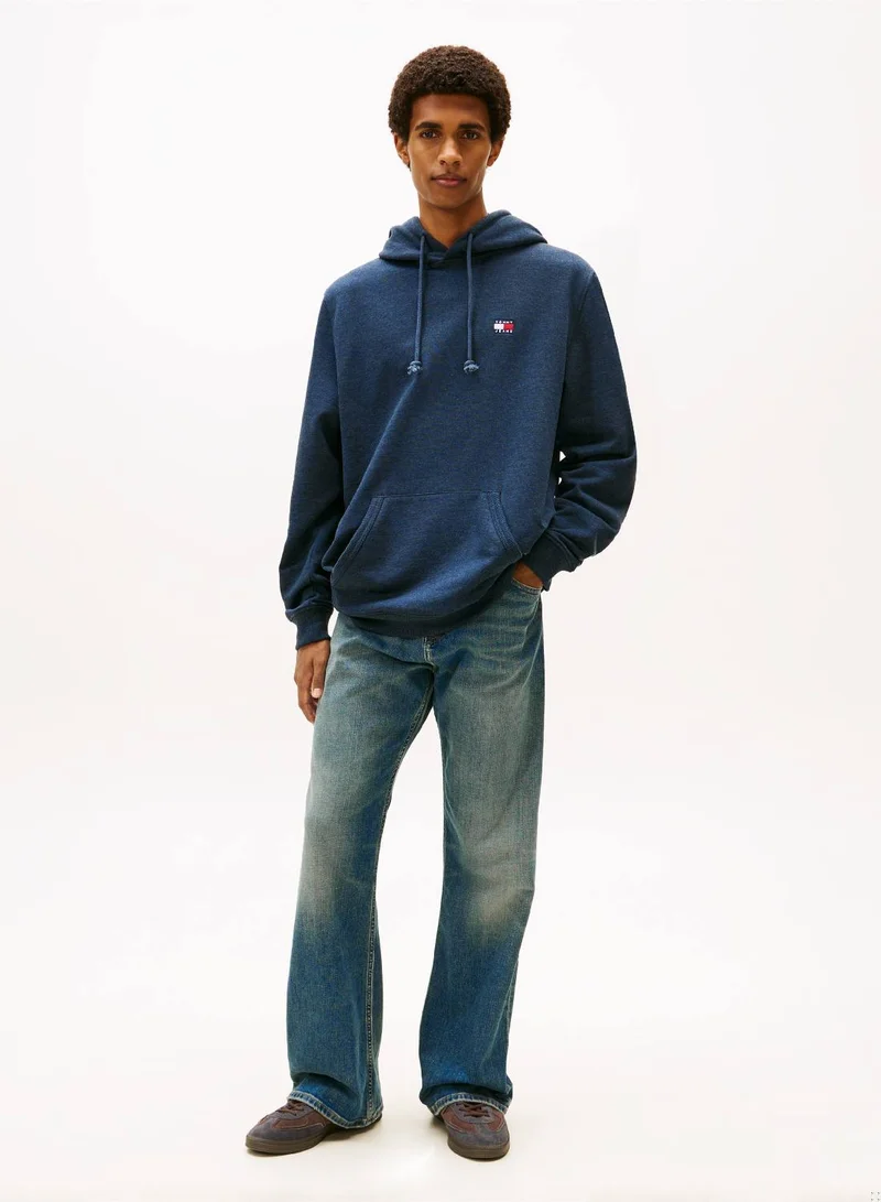 TOMMY JEANS Tommy Badge Terry Drawstring Hoody