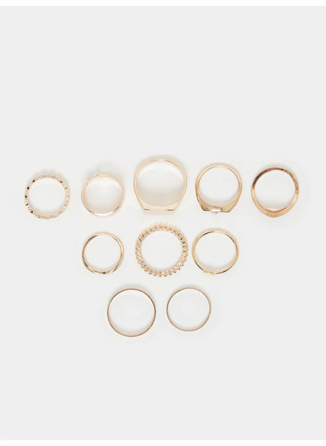 ستايلي Styli Set of 10 - Assorted Rings