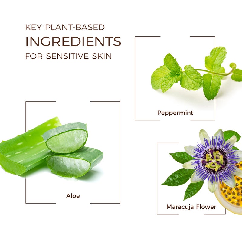 Babo Botanicals Swim & Sport Citrus Mint & Passion Fruit Conditioner - Purifying & replenishing- Shea Butter & Green Tea - For all ages - Scented with Citrus and Peppermint Essential Oils - Image 2