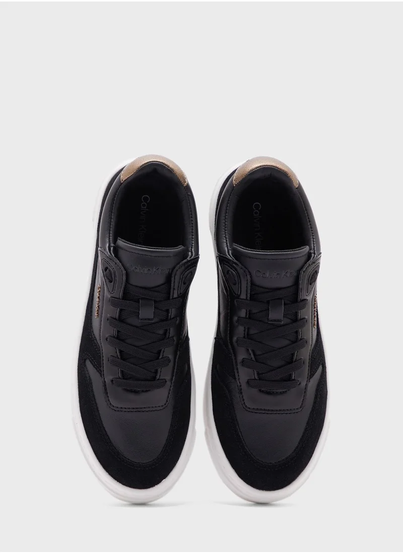 CALVIN KLEIN Cupsole Lace Up Low Top Sneakers