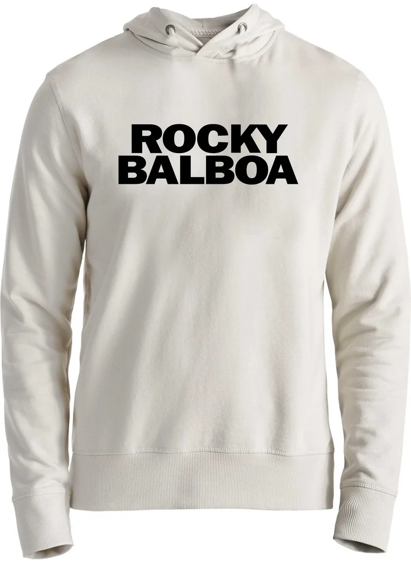 Alfa Tshirt Rocky Balboa Printed Ecru Kids Sweatshirt